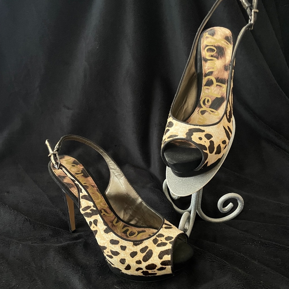 sam edelman cheetah print heels